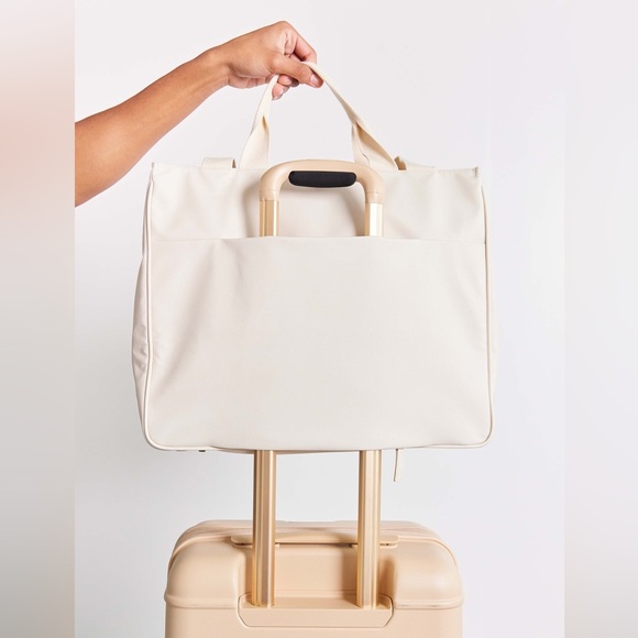 BEIS The East To West Tote Bag Beige - Picture 5 of 14